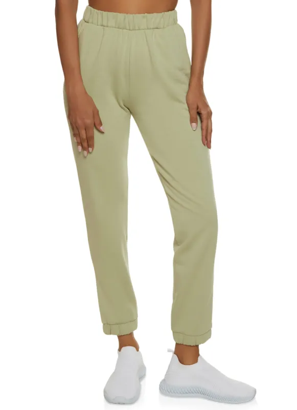 Elastic Waist Fleece Sweatpants sold by Rainbow