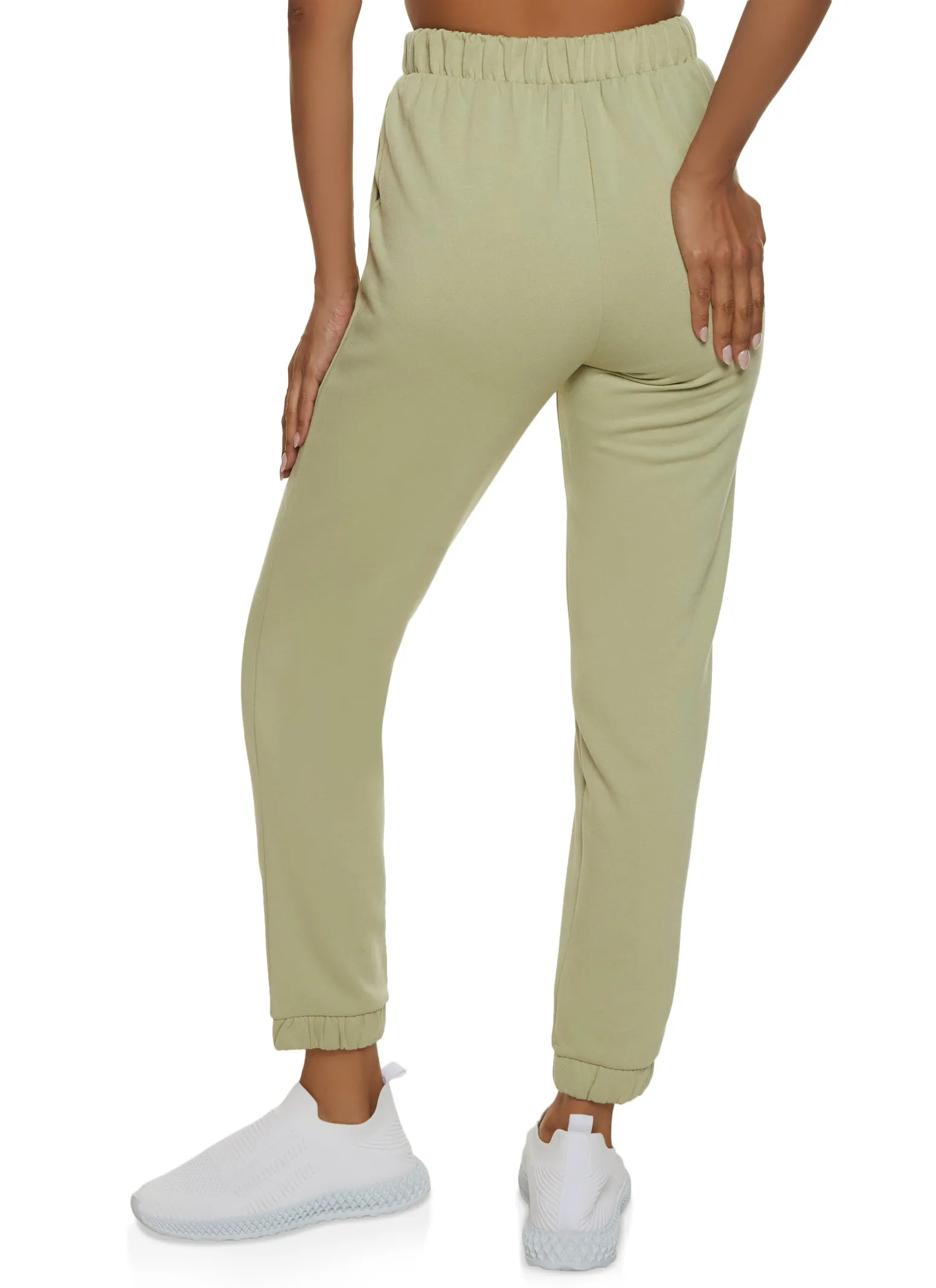 Elastic Waist Fleece Sweatpants sold by Rainbow product image thumbnail 2