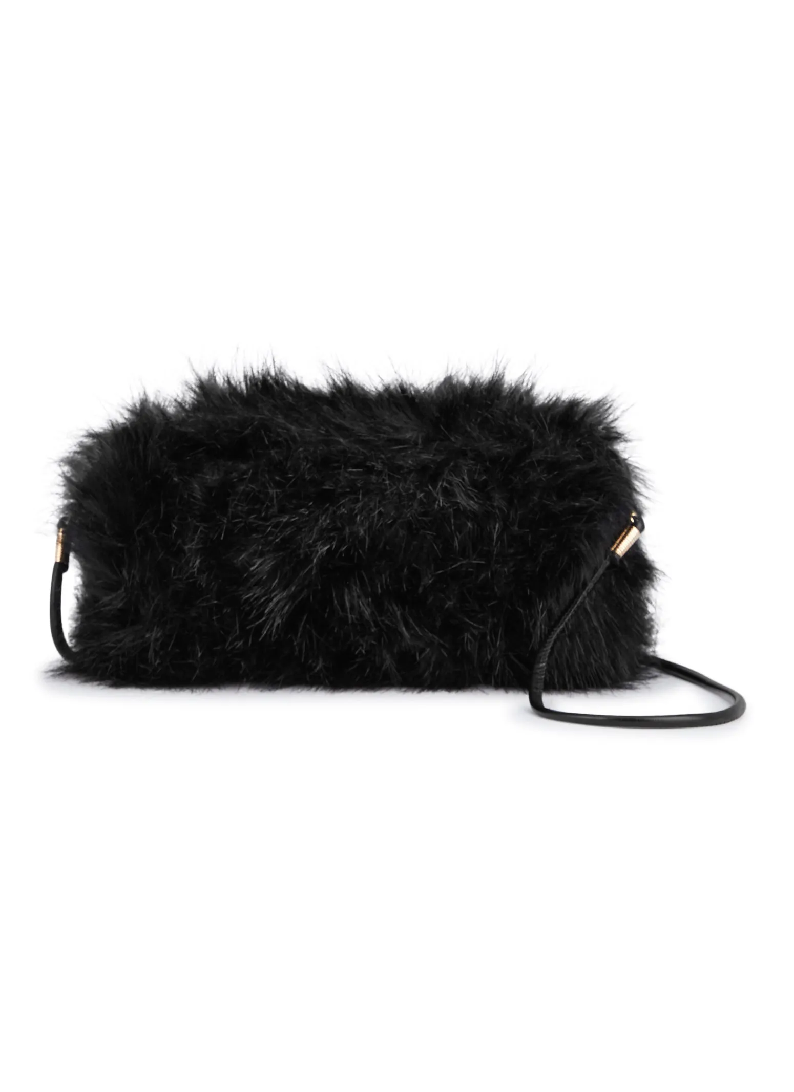 Faux Fur Zip Crossbody Bag sold by Rainbow product image thumbnail 3