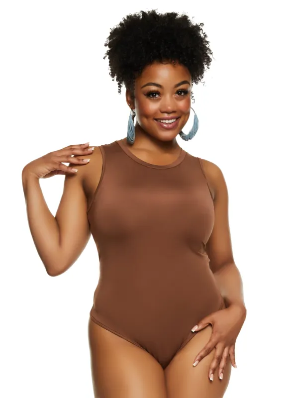 Plus Size Daisy Tank Bodysuit sold by Rainbow