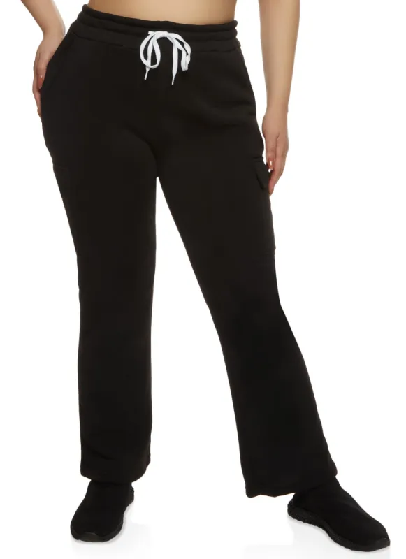 Plus Size Straight Leg Sweatpants sold by Rainbow