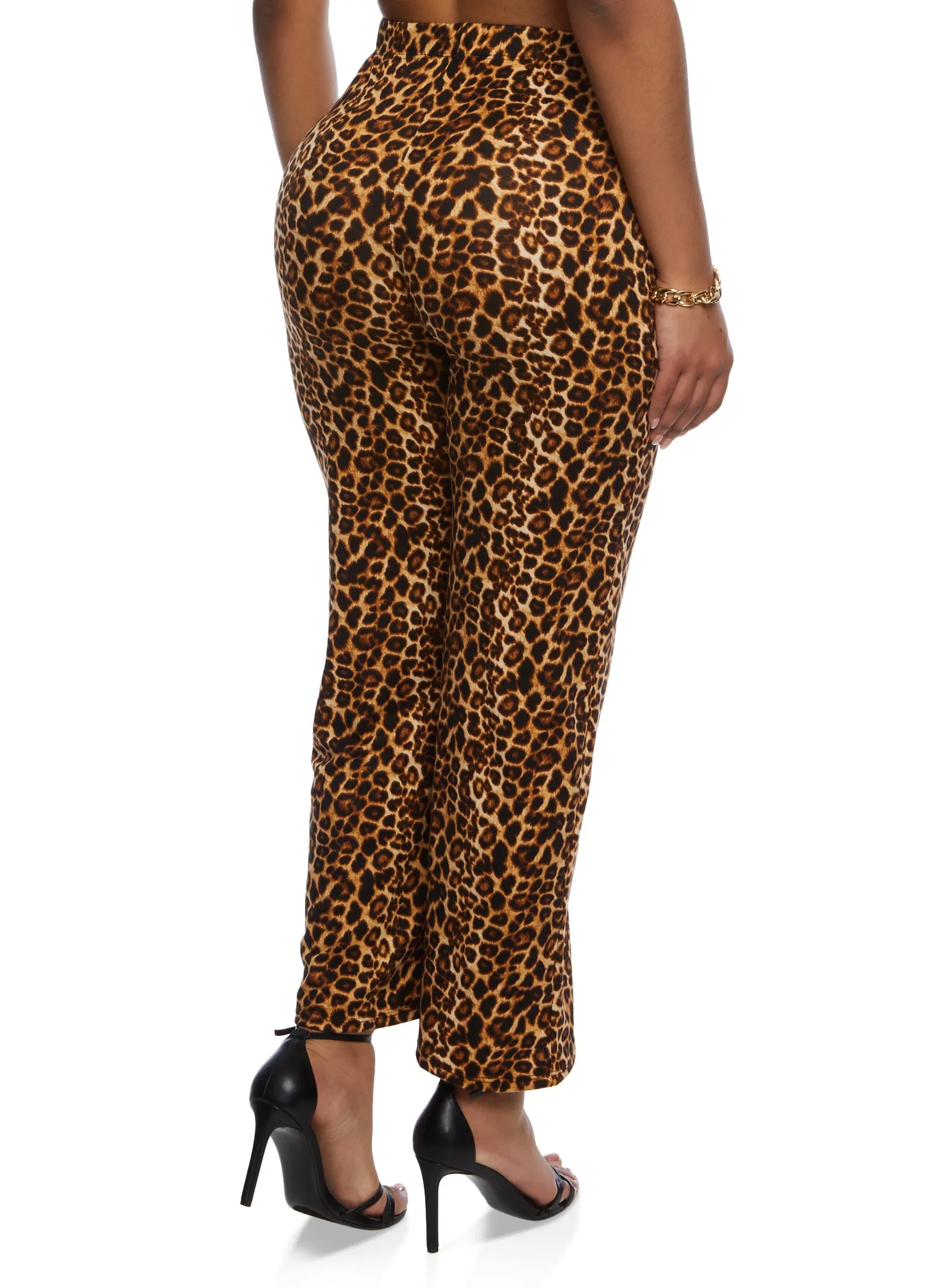 Leopard Print High Waist Pants sold by Rainbow product image thumbnail 3