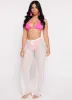 Mesh Drawstring Cover Up Pants sold by Rainbow