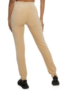 Velour High Waist Jogger sold by Rainbow