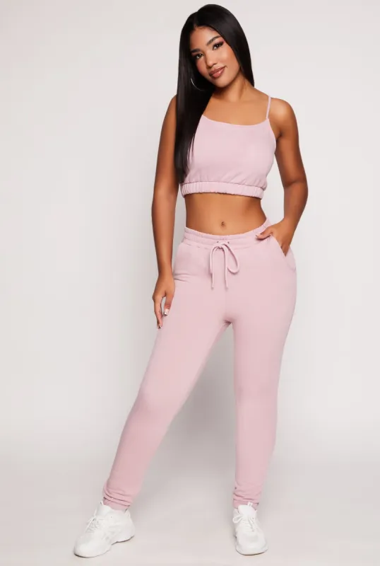 Iris Fleece Lined Drawstring Sweatpants sold by Rainbow