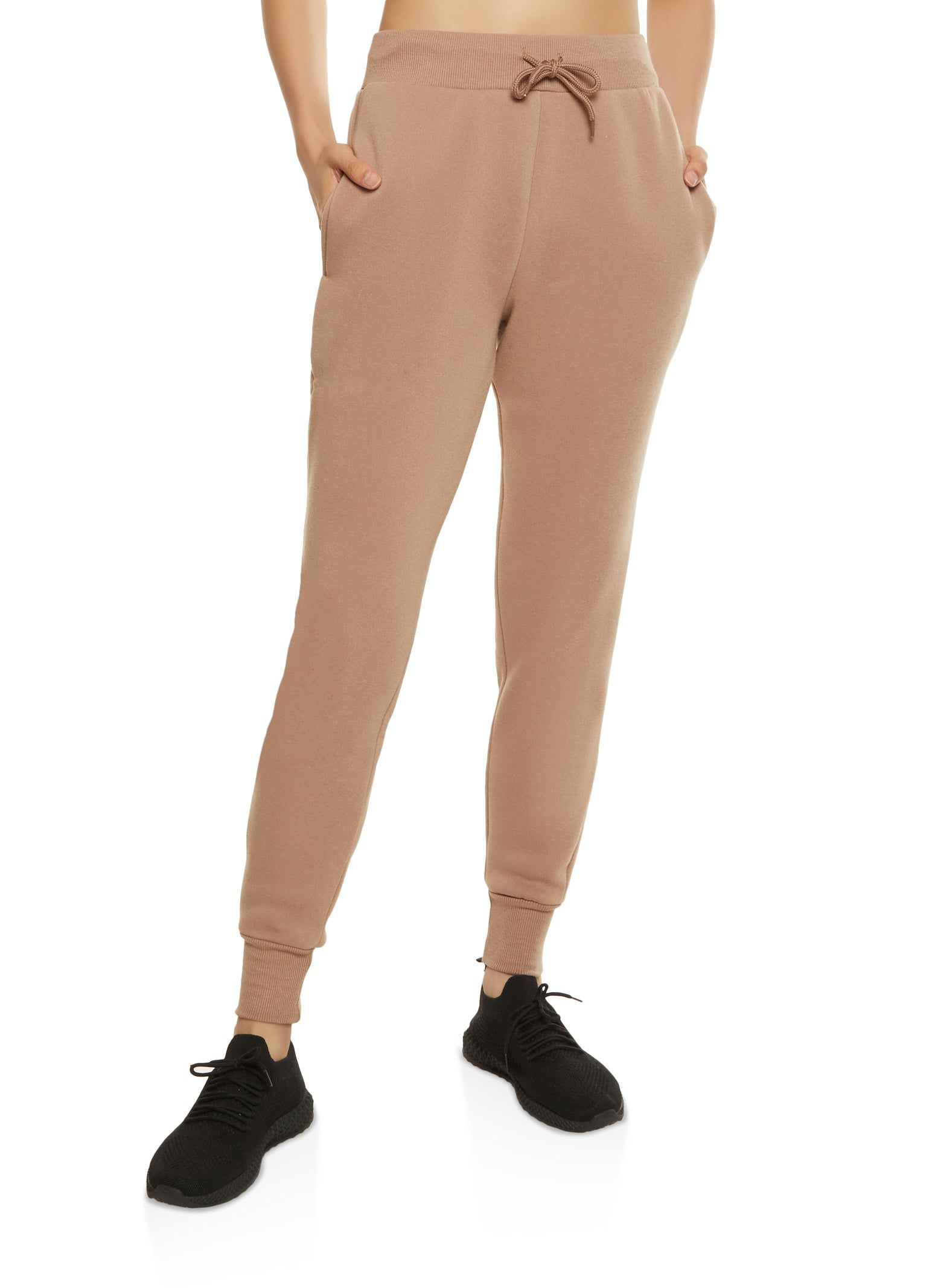 Basic Fleece Joggers sold by Rainbow