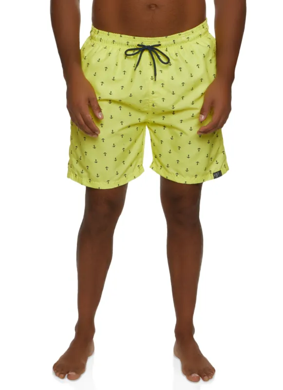 Mens Patterned Swim Trunks sold by Rainbow