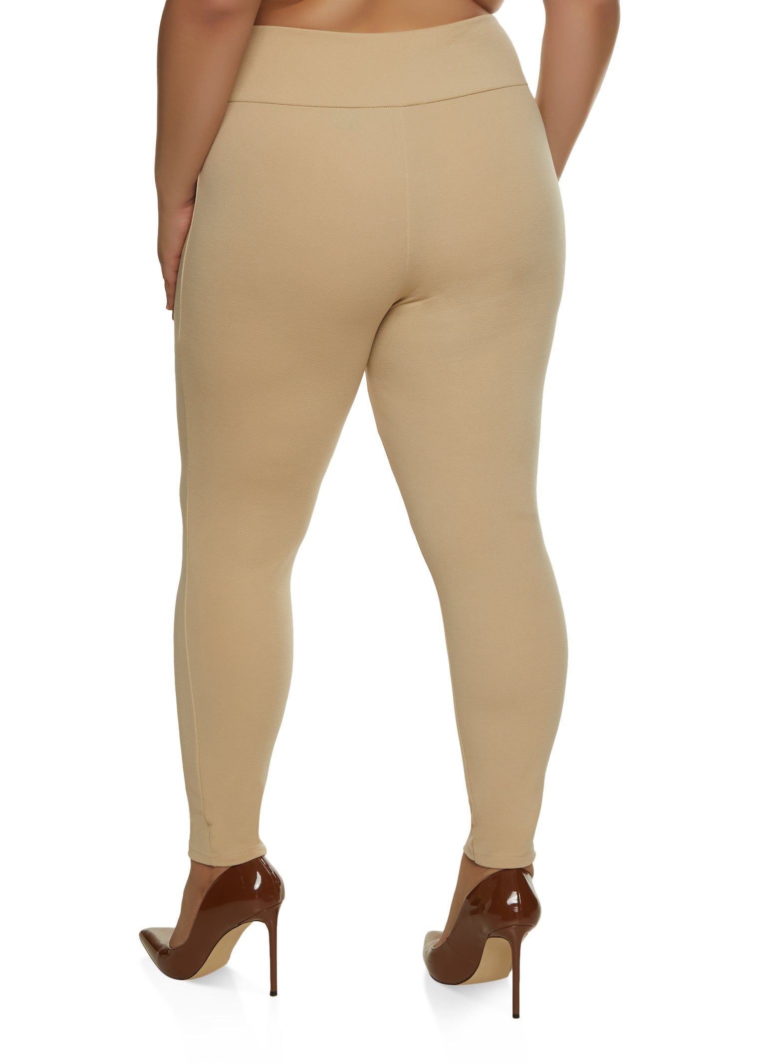 Plus Size Crepe Knit Pull On Pants sold by Rainbow product image thumbnail 2