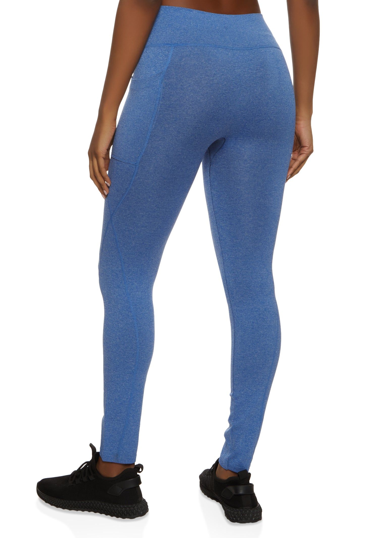 High Waisted Seamless Side Pocket Leggings sold by Rainbow product image thumbnail 2