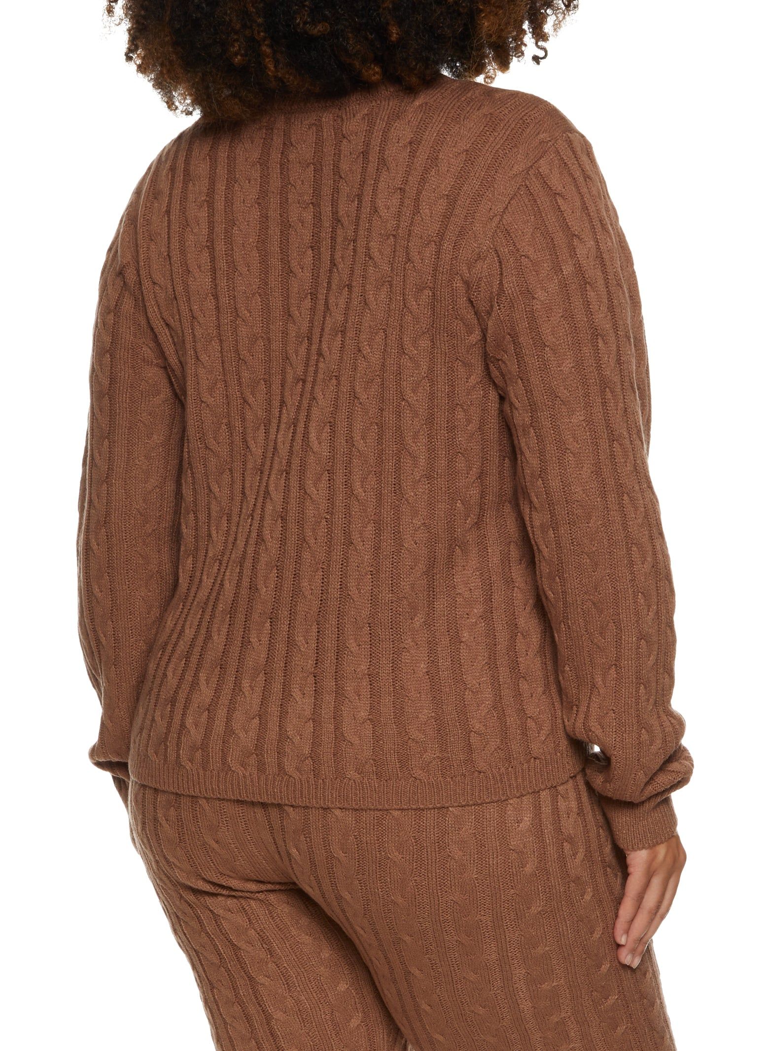 Plus Size Cable Knit Sweater sold by Rainbow product image thumbnail 3