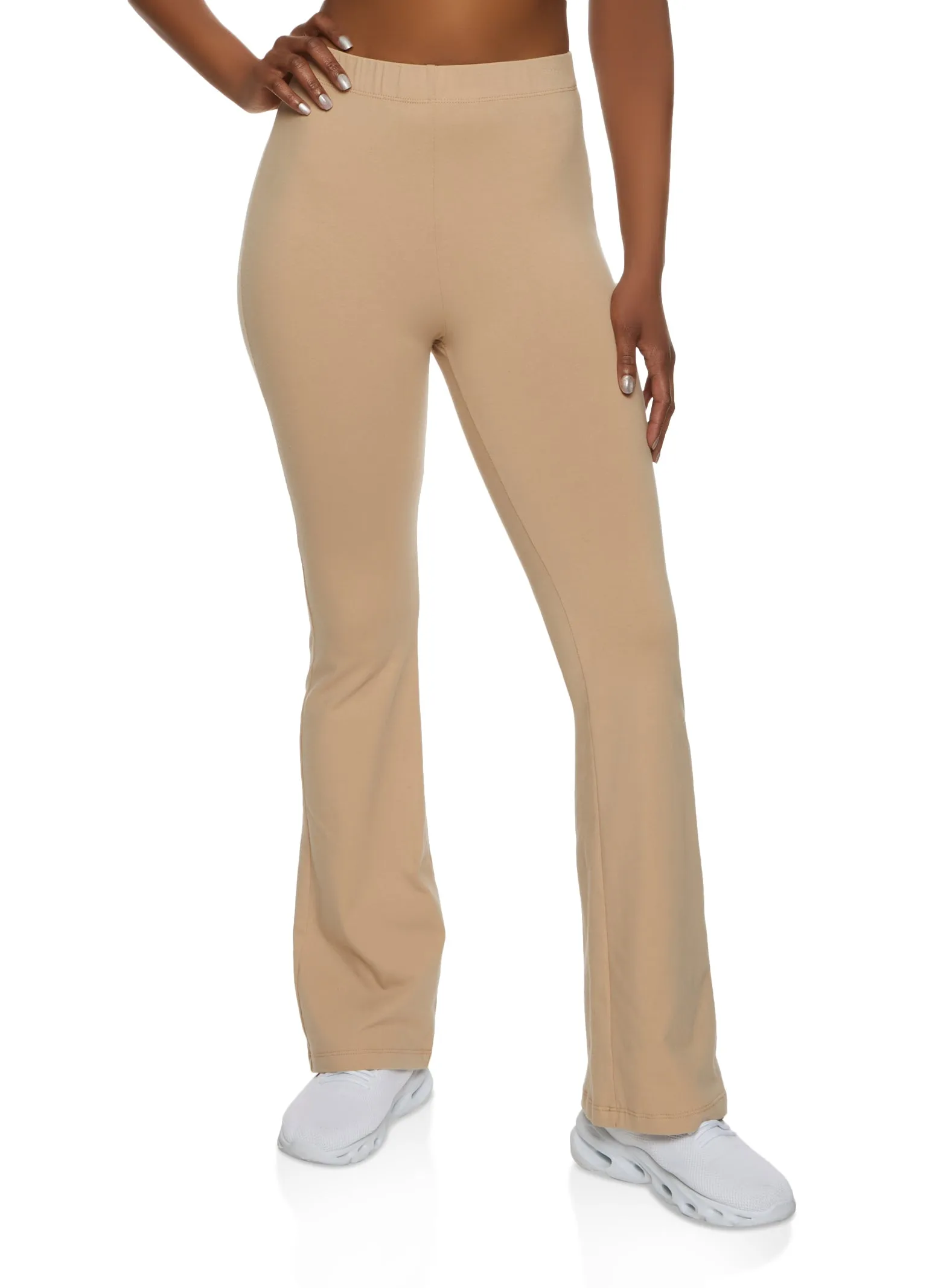 High Waist Flare Yoga Pants sold by Rainbow