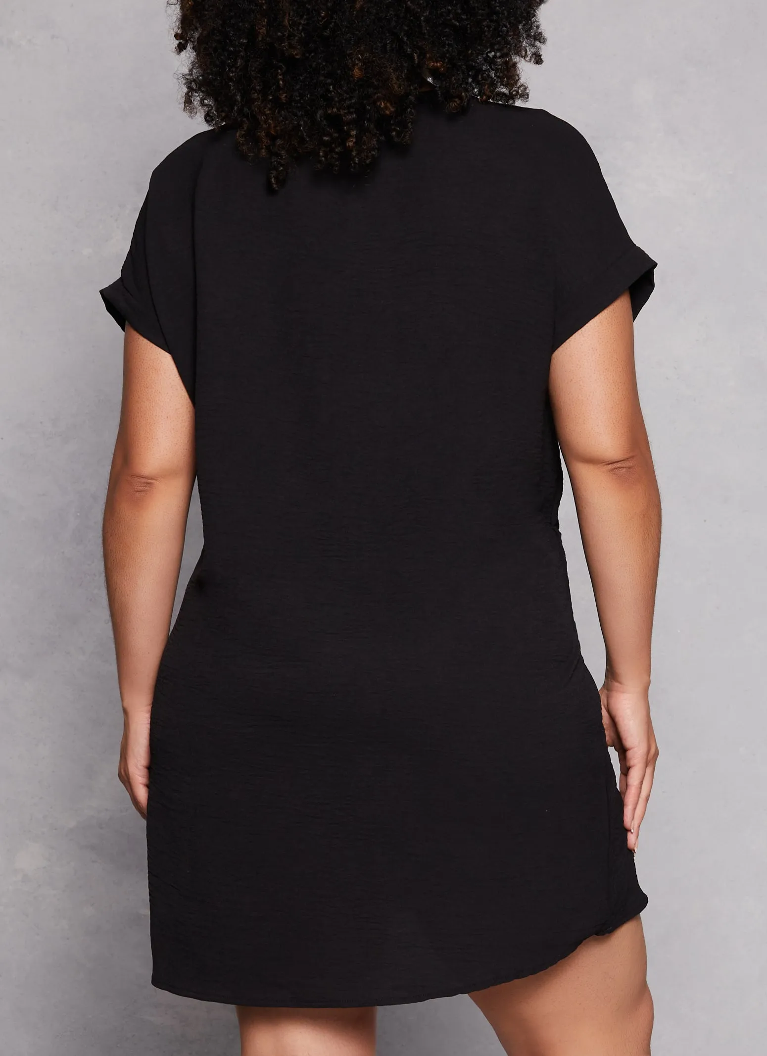 Plus Size Airy Shift Dress sold by Rainbow product image thumbnail 3