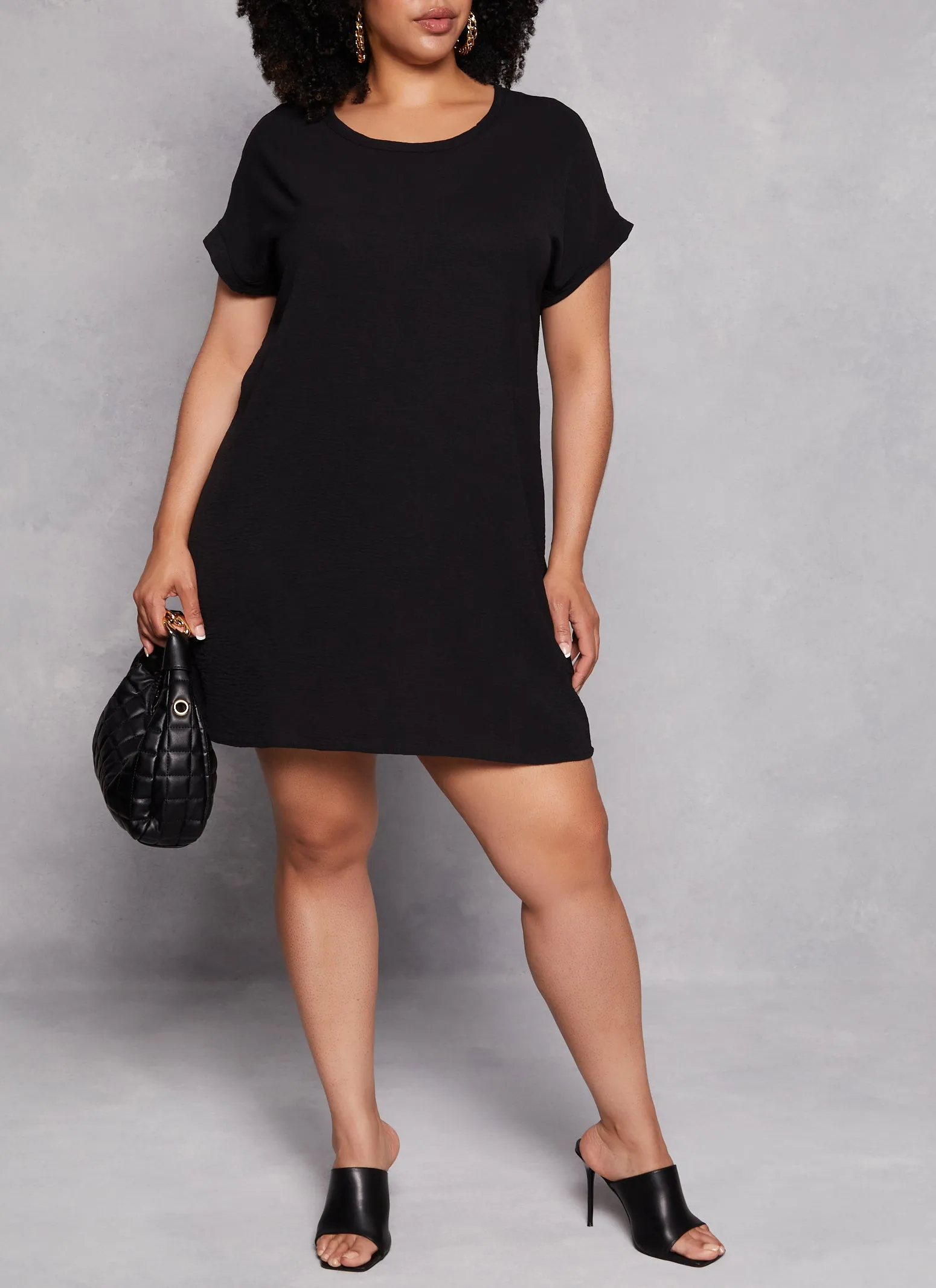 Plus Size Airy Shift Dress sold by Rainbow product image thumbnail 2