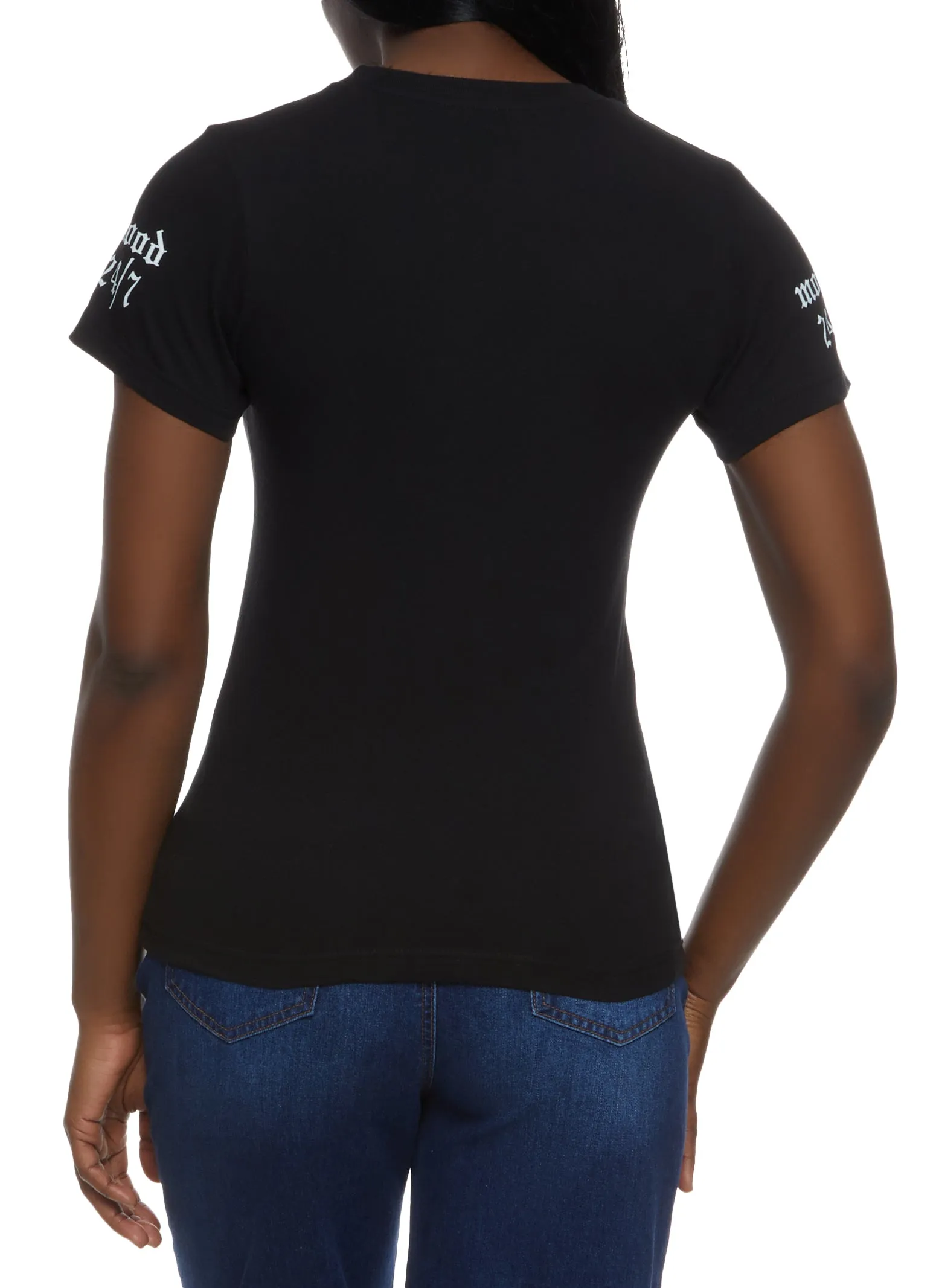 Thou Shall Not Try Me Graphic Tee sold by Rainbow product image thumbnail 2