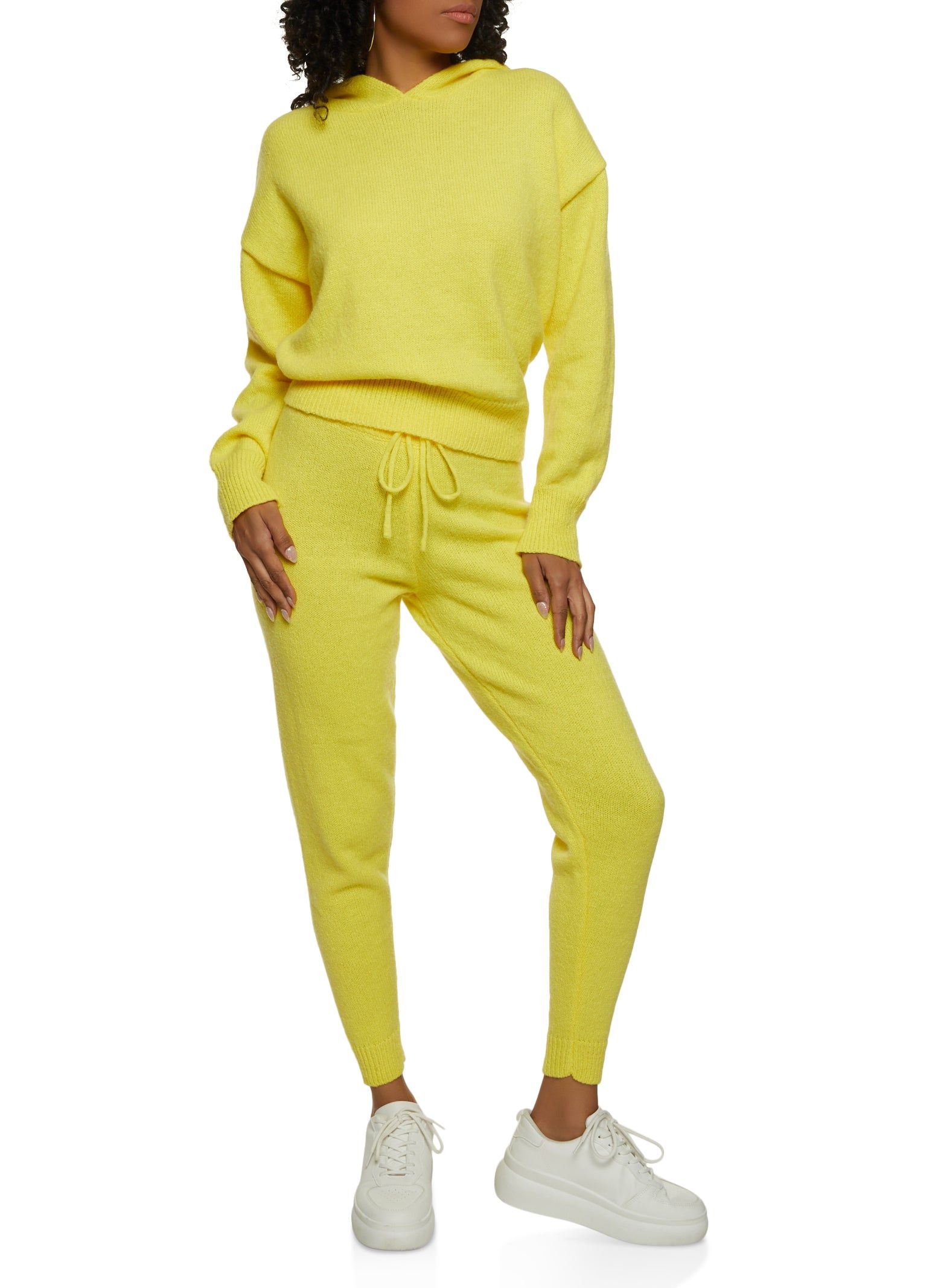 Brushed Knit Hooded Sweater sold by Rainbow product image thumbnail 2