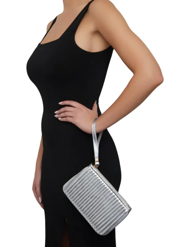 Pleated Clutch Wristlet sold by Rainbow