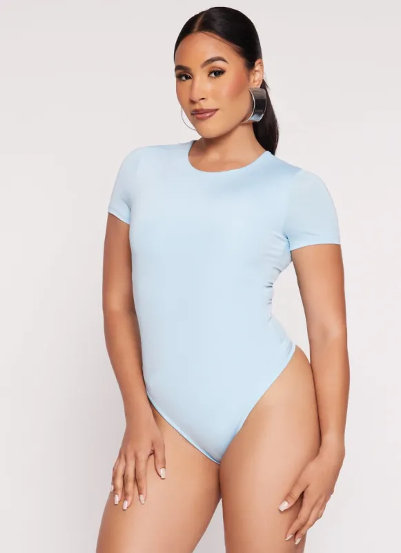 Daisy Double Lined Crew Neck Bodysuit sold by Rainbow