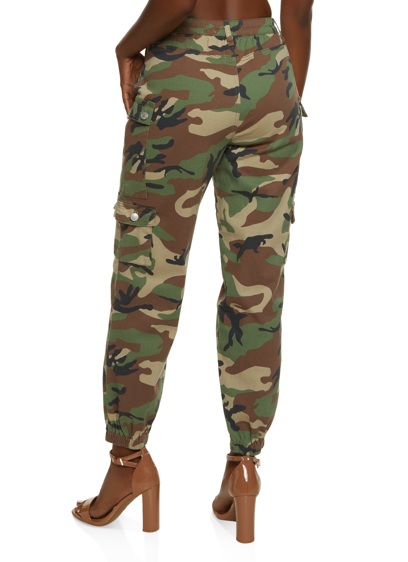Twill Camouflage Cargo Joggers sold by Rainbow product image thumbnail 3