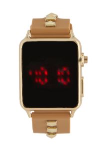 Silicone Studded Strap Digital Watch sold by Rainbow