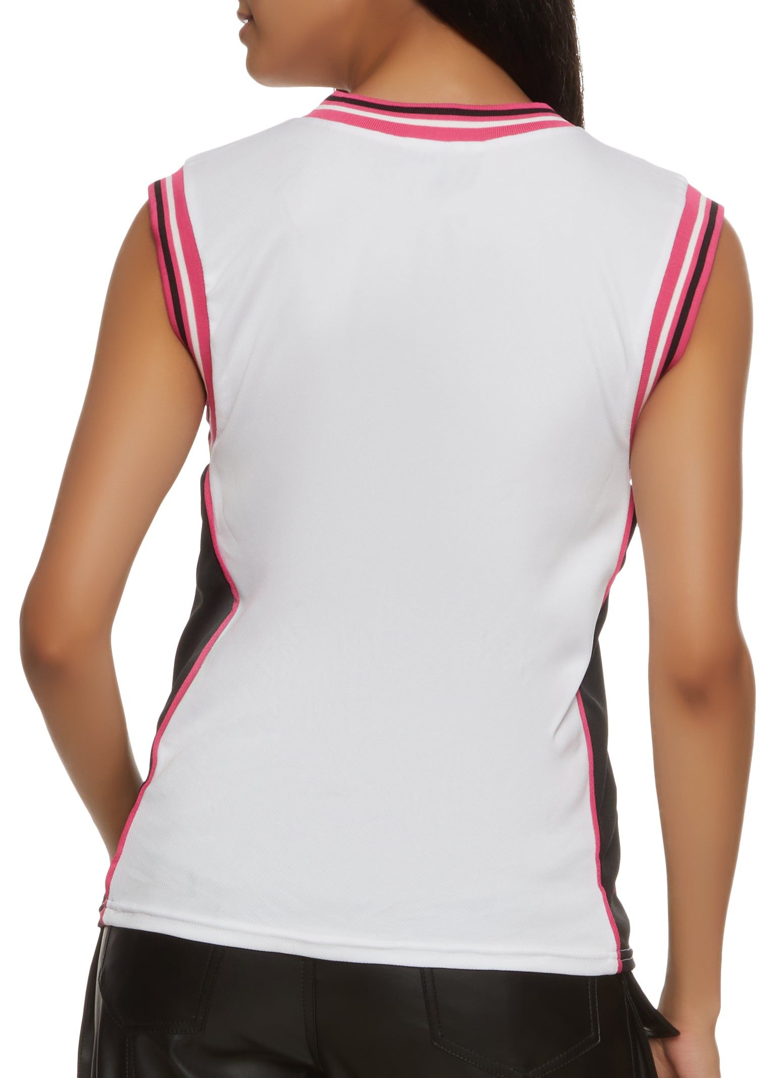 Color Block City Graphic Basketball Jersey sold by Rainbow product image thumbnail 2