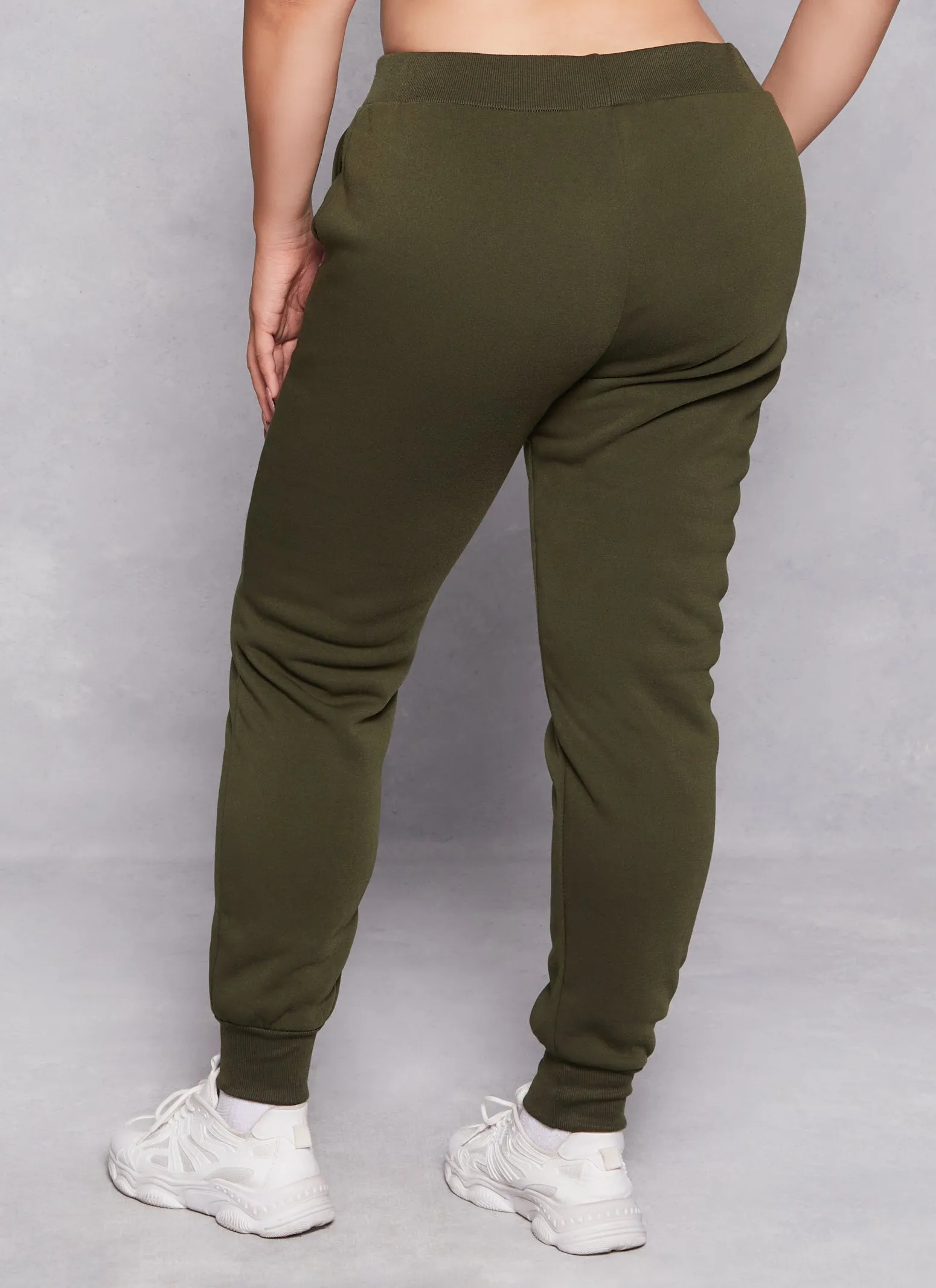 Plus Size Attitude Bear Graphic Joggers sold by Rainbow product image thumbnail 3