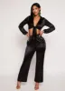 Satin Straight Leg Pants sold by Rainbow