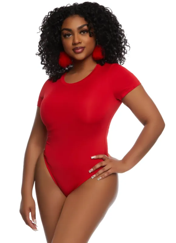 Basic Crew Neck Bodysuit sold by Rainbow