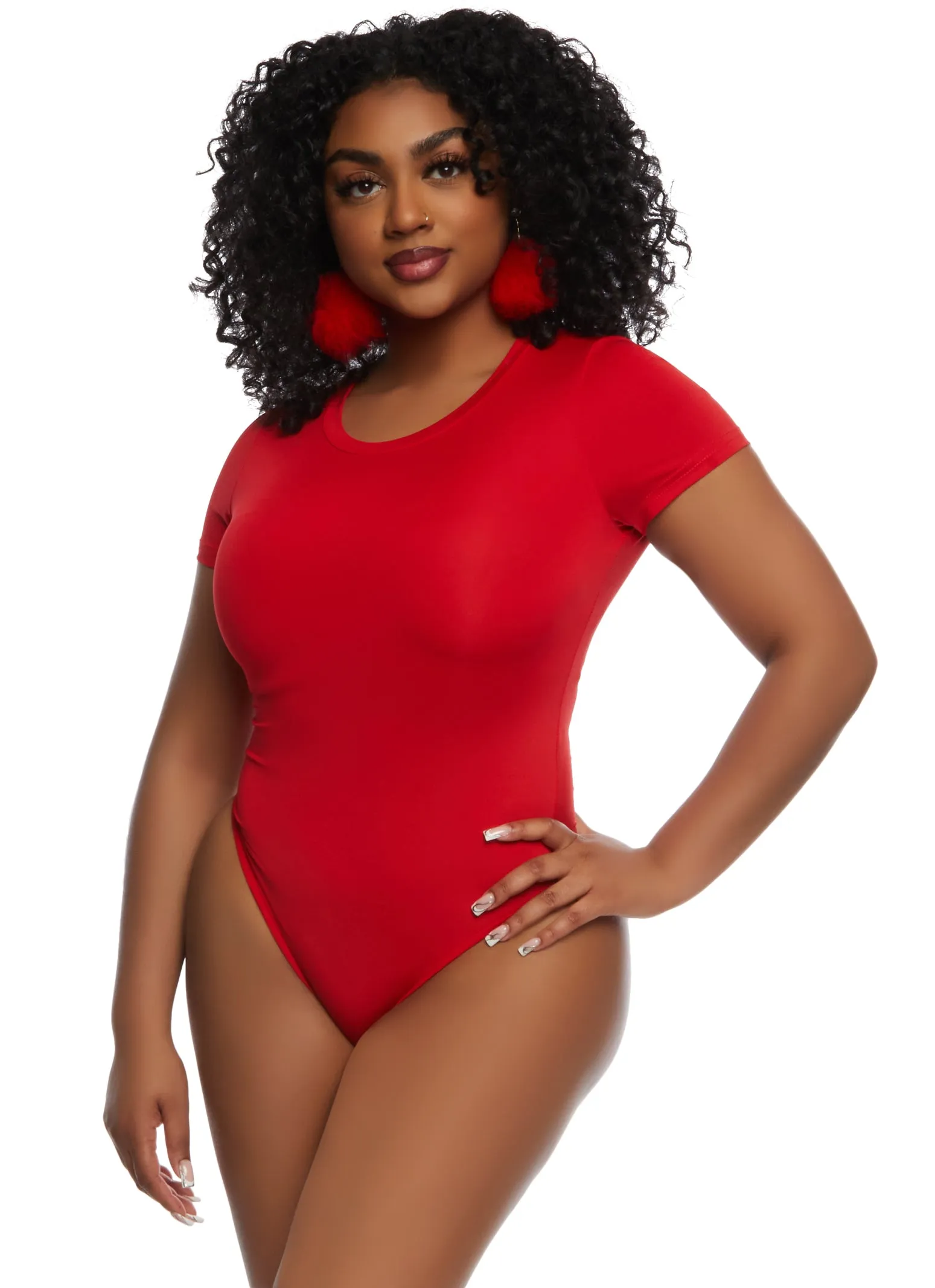 Basic Crew Neck Bodysuit sold by Rainbow