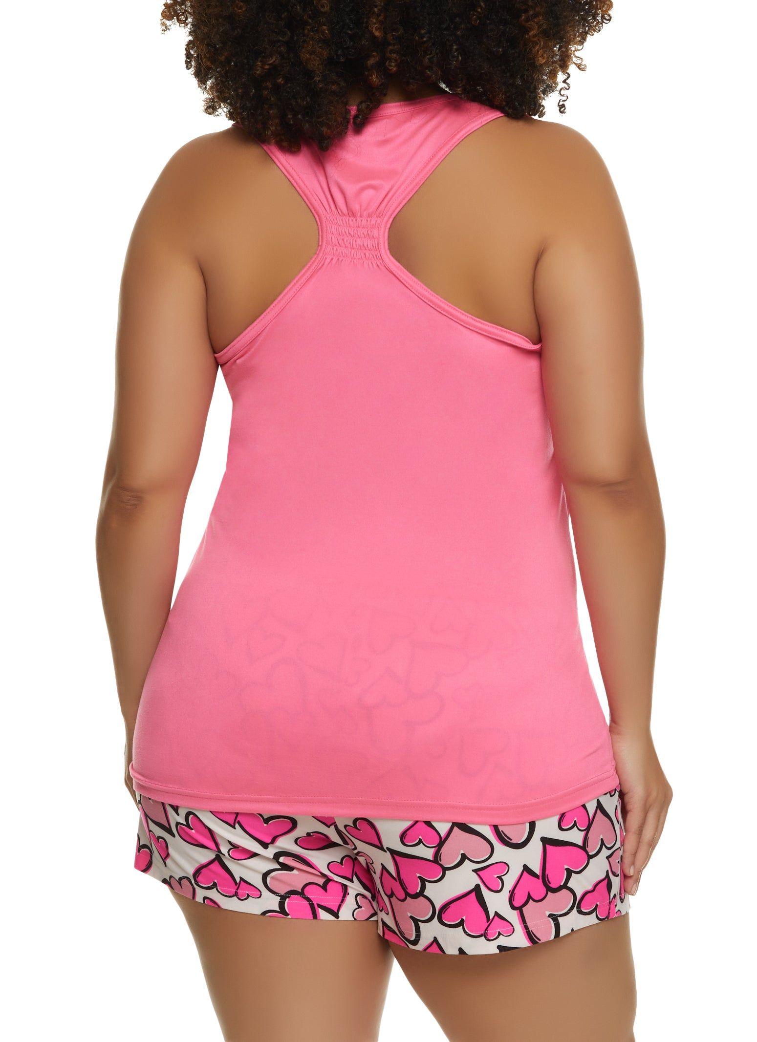 Plus Size Sexy Fabulous and Single Pajama Tank Top and Shorts sold by Rainbow product image thumbnail 2