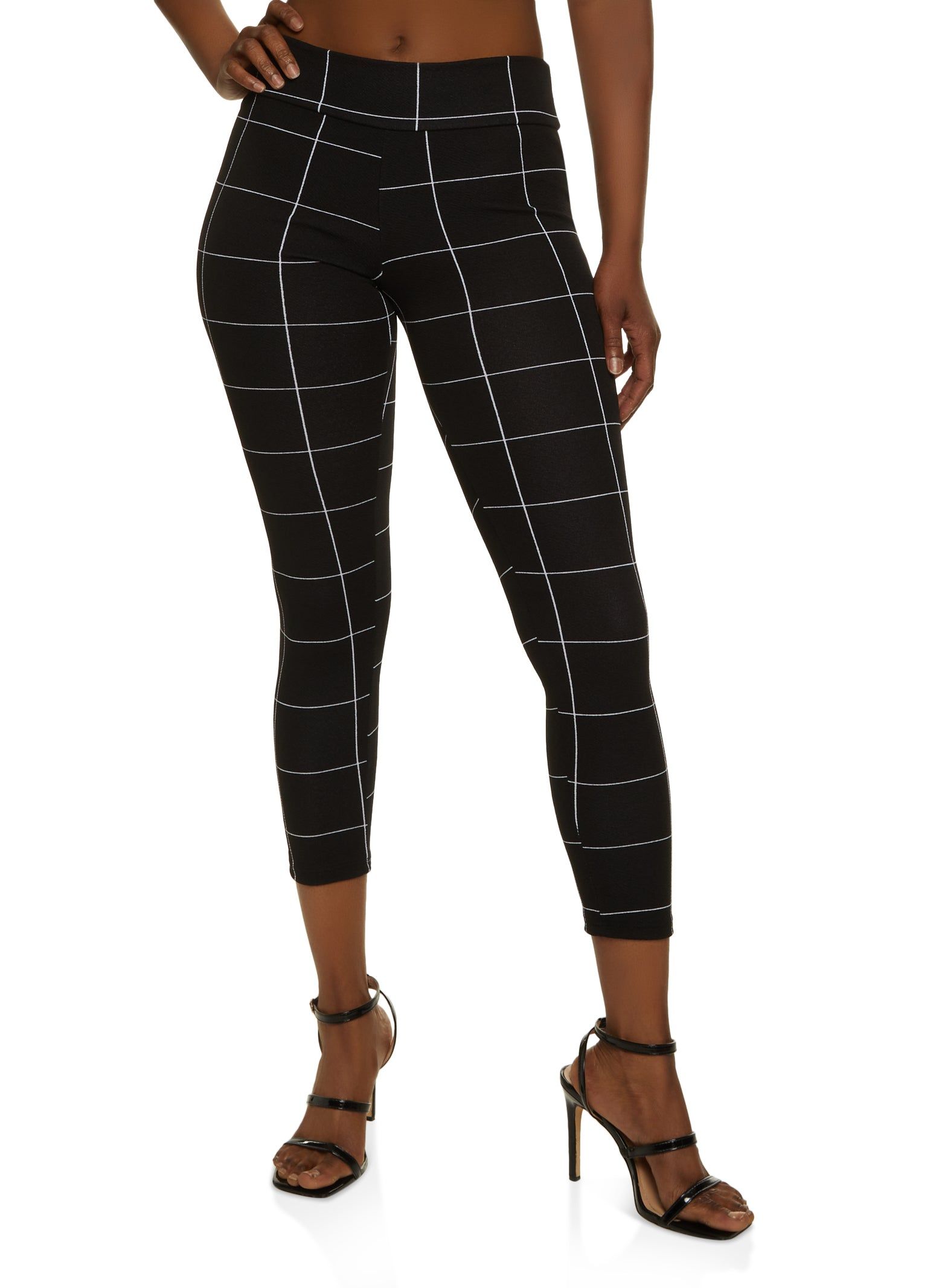 Windowpane Skinny Pants sold by Rainbow product image thumbnail 2