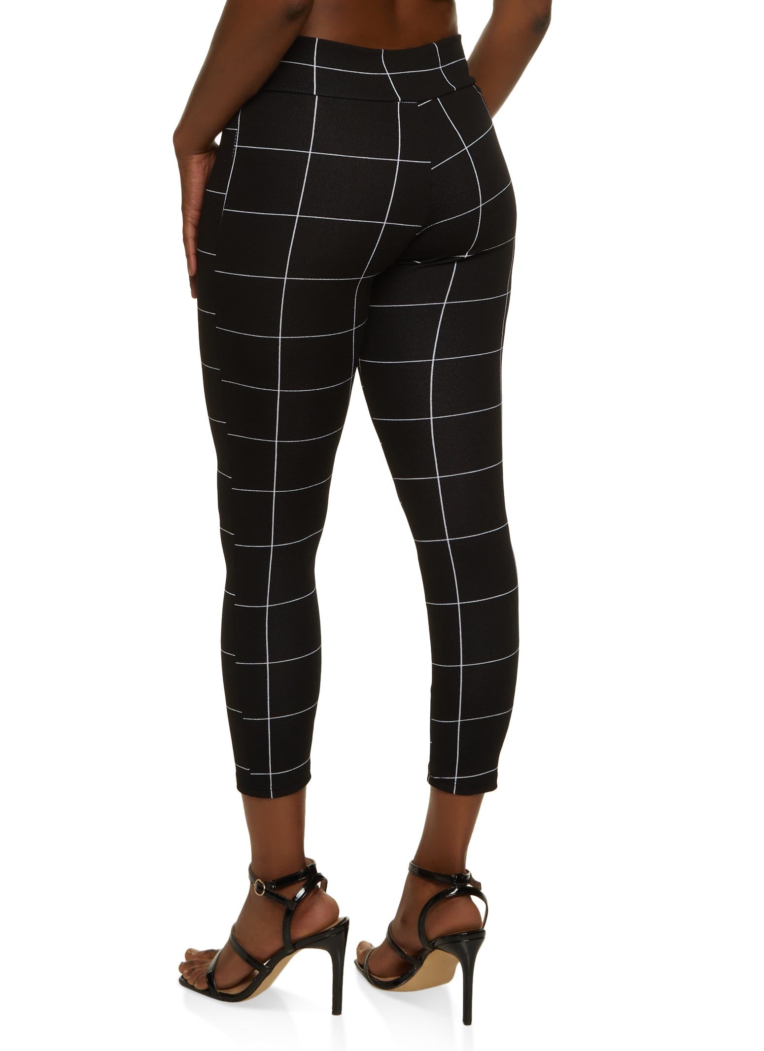 Windowpane Skinny Pants sold by Rainbow product image thumbnail 3