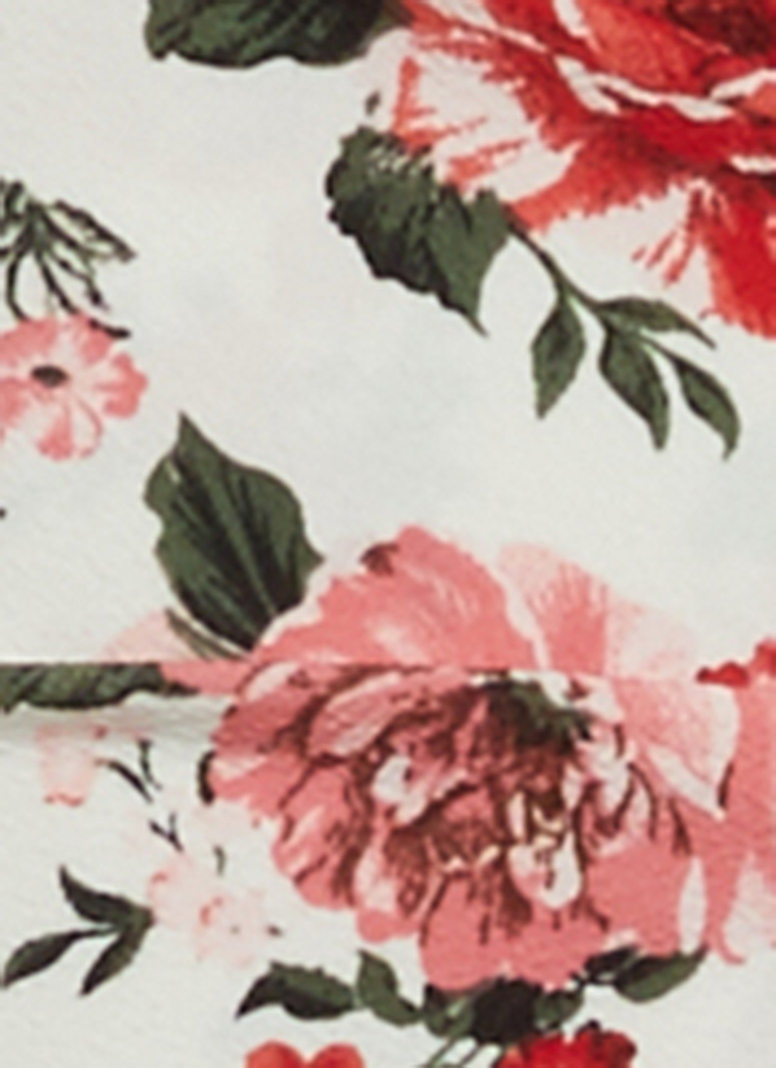 Contrast Trim Floral Print Tulip Hem Mini Dress sold by Rainbow product image thumbnail 4