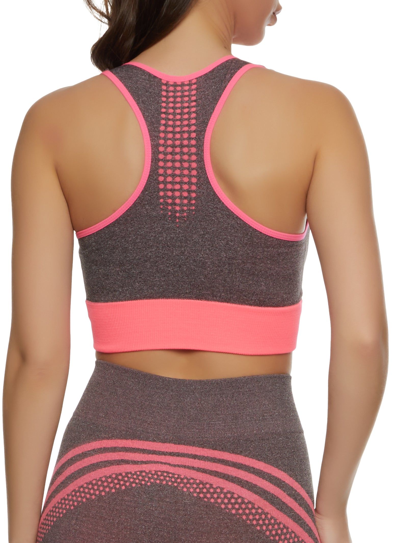 Seamless Strong Graphic Racerback Tank Top sold by Rainbow product image thumbnail 3