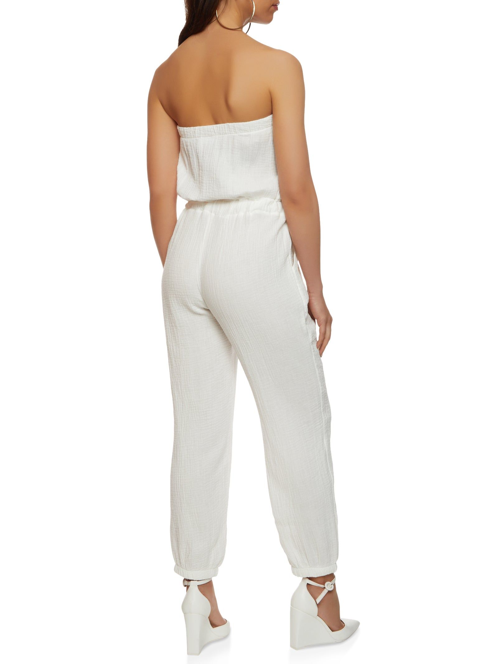 Strapless Drawstring Jumpsuit sold by Rainbow product image thumbnail 2