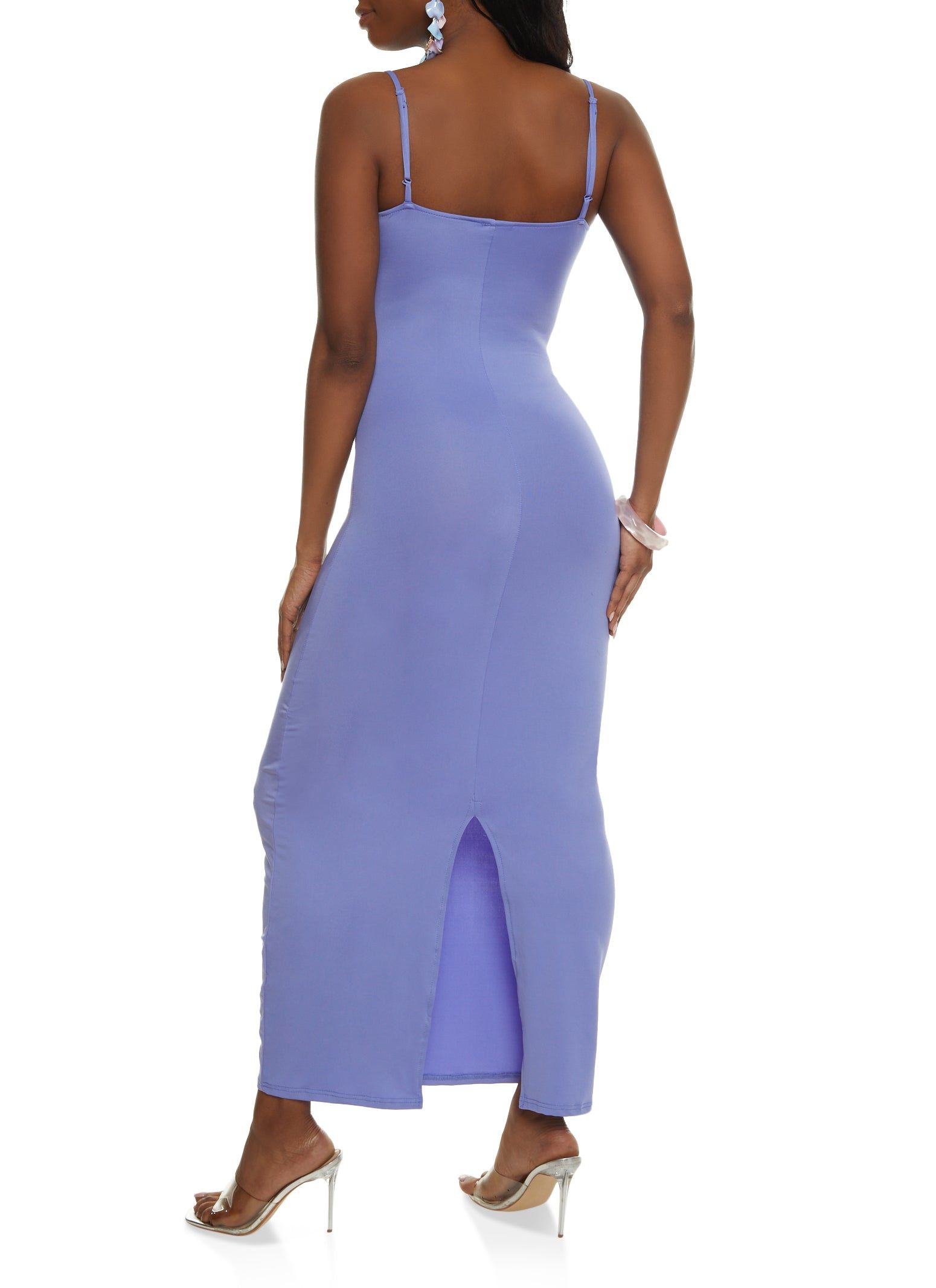 Twist Front Cutout Maxi Dress sold by Rainbow product image thumbnail 3