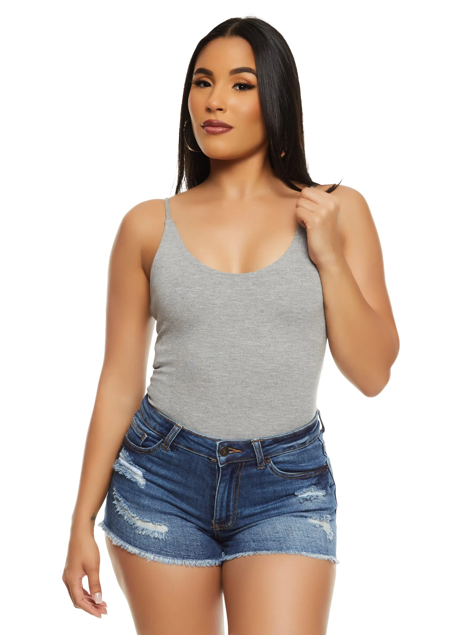Scoop Neck Cami Bodysuit sold by Rainbow product image thumbnail 2