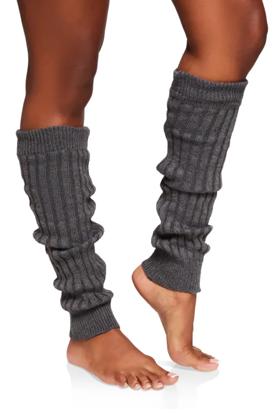 Ribbed Knit Leg Warmers sold by Rainbow