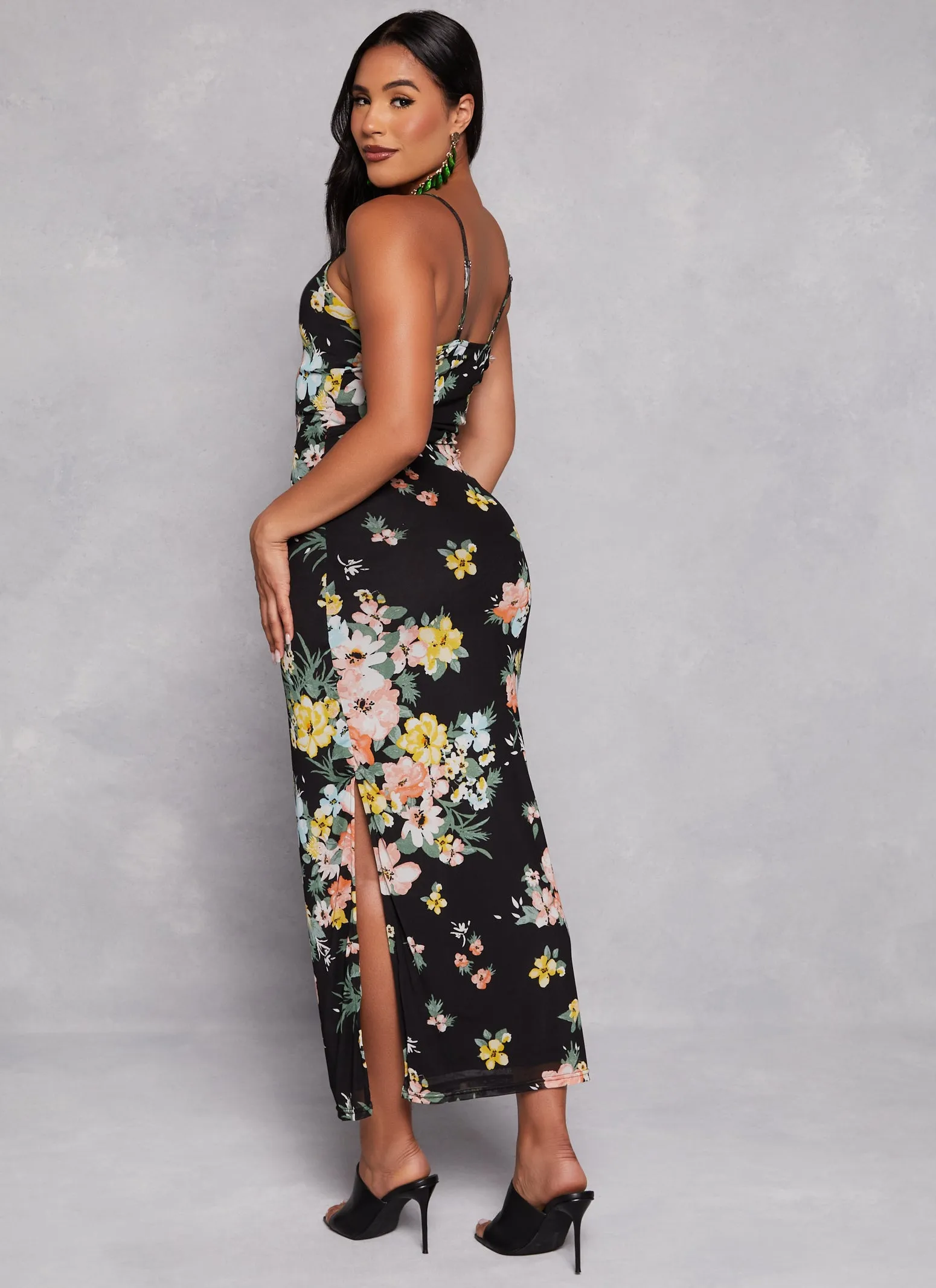 Floral Cami Maxi Dress sold by Rainbow product image thumbnail 3