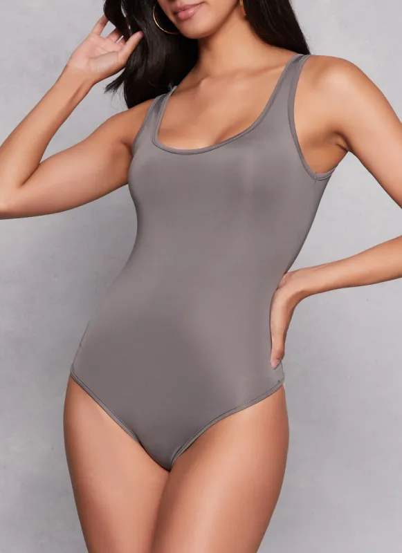 Daisy Scoop Neck Tank Bodysuit sold by Rainbow