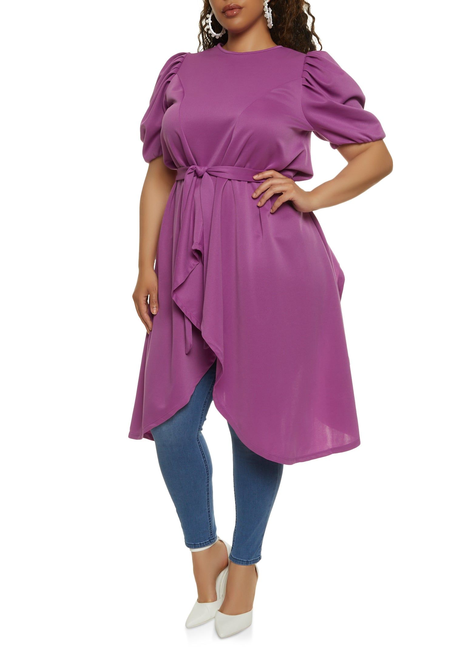 Plus Size Positive Vibes Only Graphic Tee sold by Rainbow product image thumbnail 2