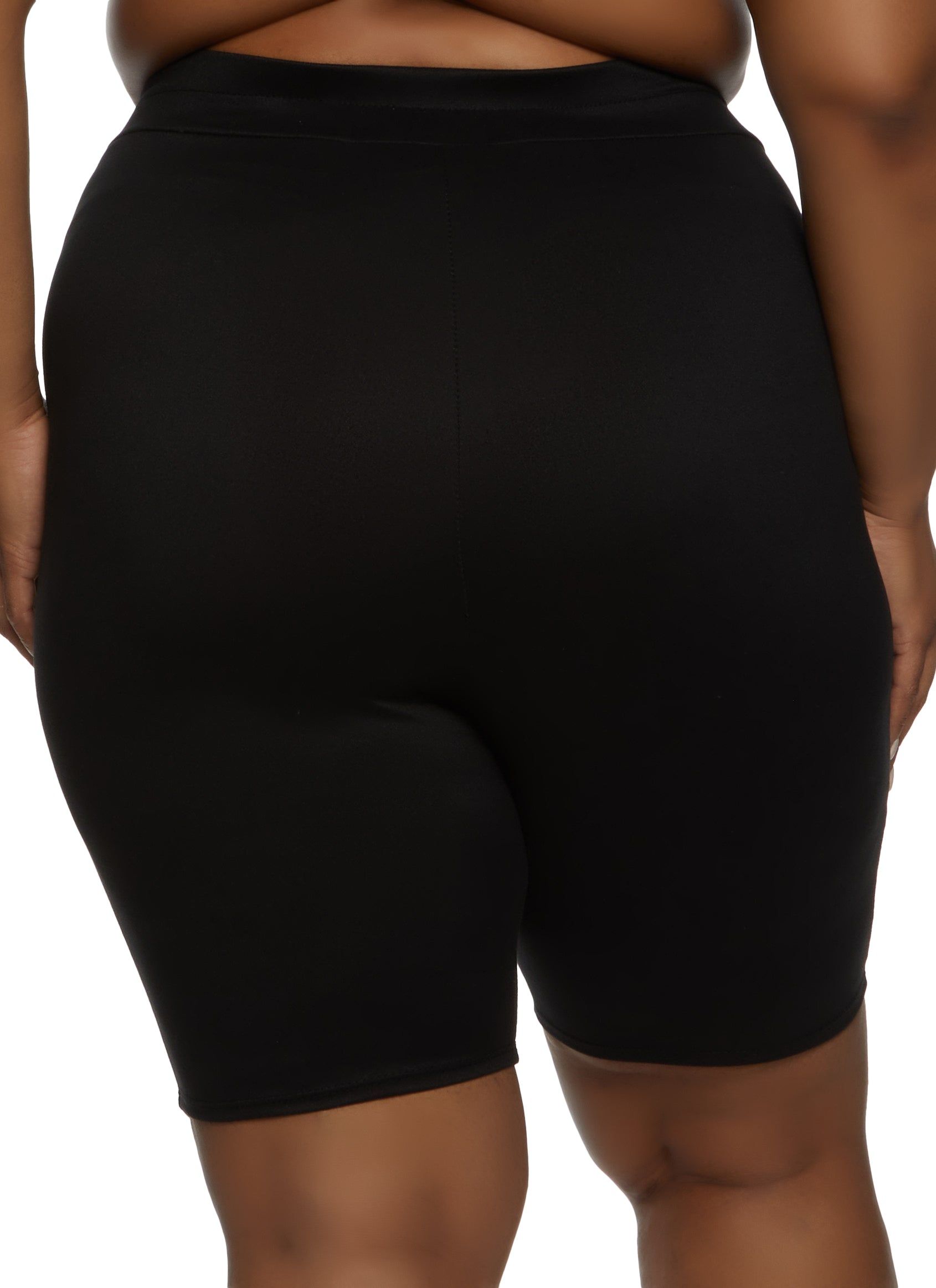 Plus Size I'm Not For Everyone Biker Shorts sold by Rainbow product image thumbnail 2
