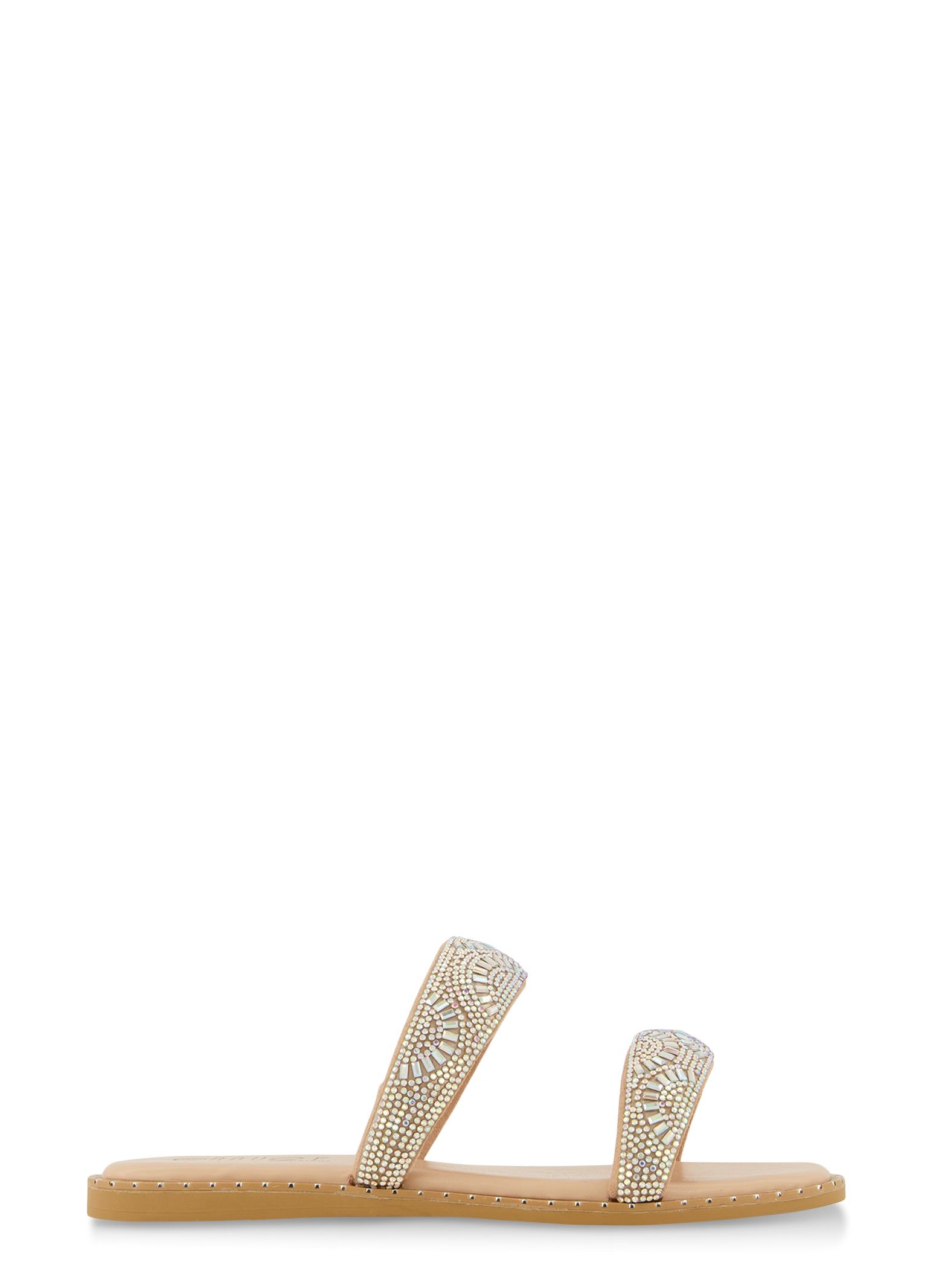 Embellished Double Strap Flat Sandals sold by Rainbow product image thumbnail 2
