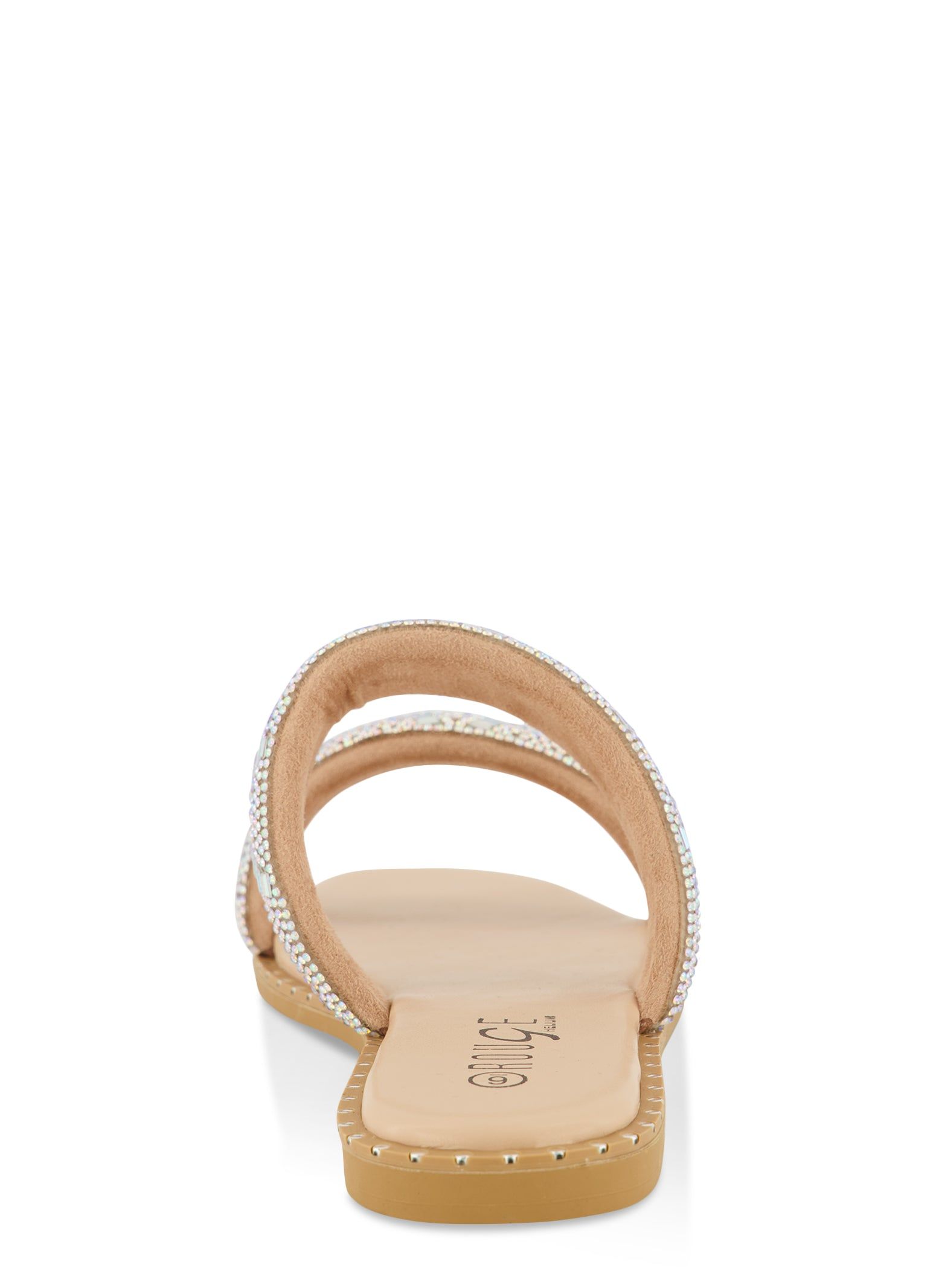 Embellished Double Strap Flat Sandals sold by Rainbow product image thumbnail 3
