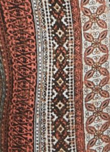 Border Print Boho Flare Pants sold by Rainbow