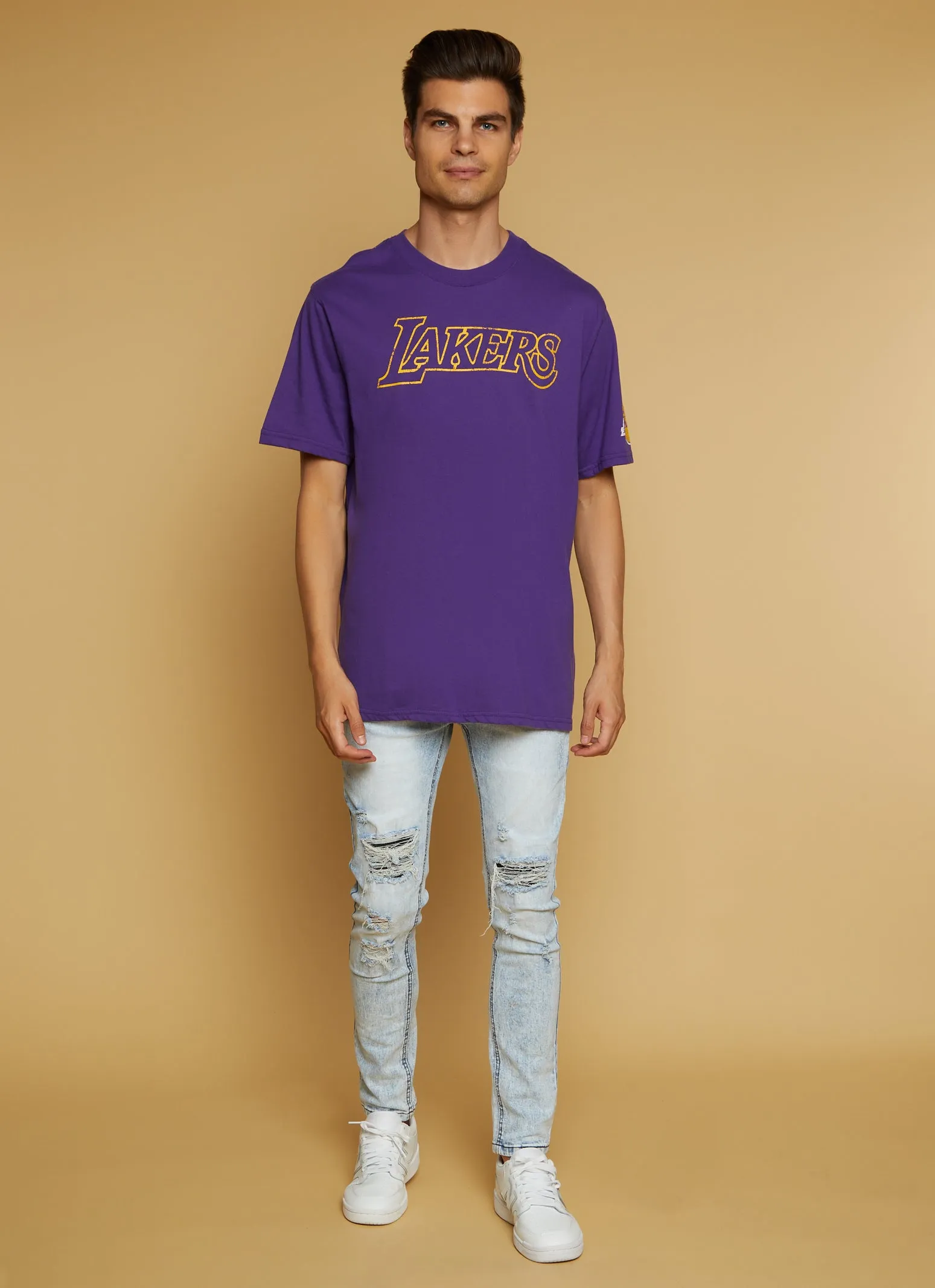 Mens NBA Los Angeles Lakers T Shirt sold by Rainbow product image thumbnail 2