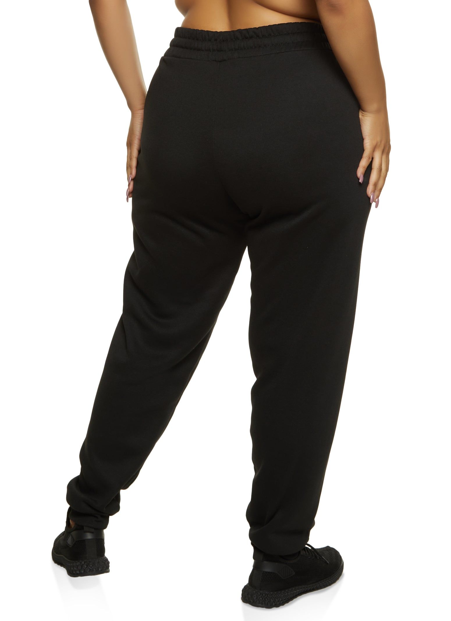 Plus Size Rhinestone Lip Joggers sold by Rainbow product image thumbnail 2
