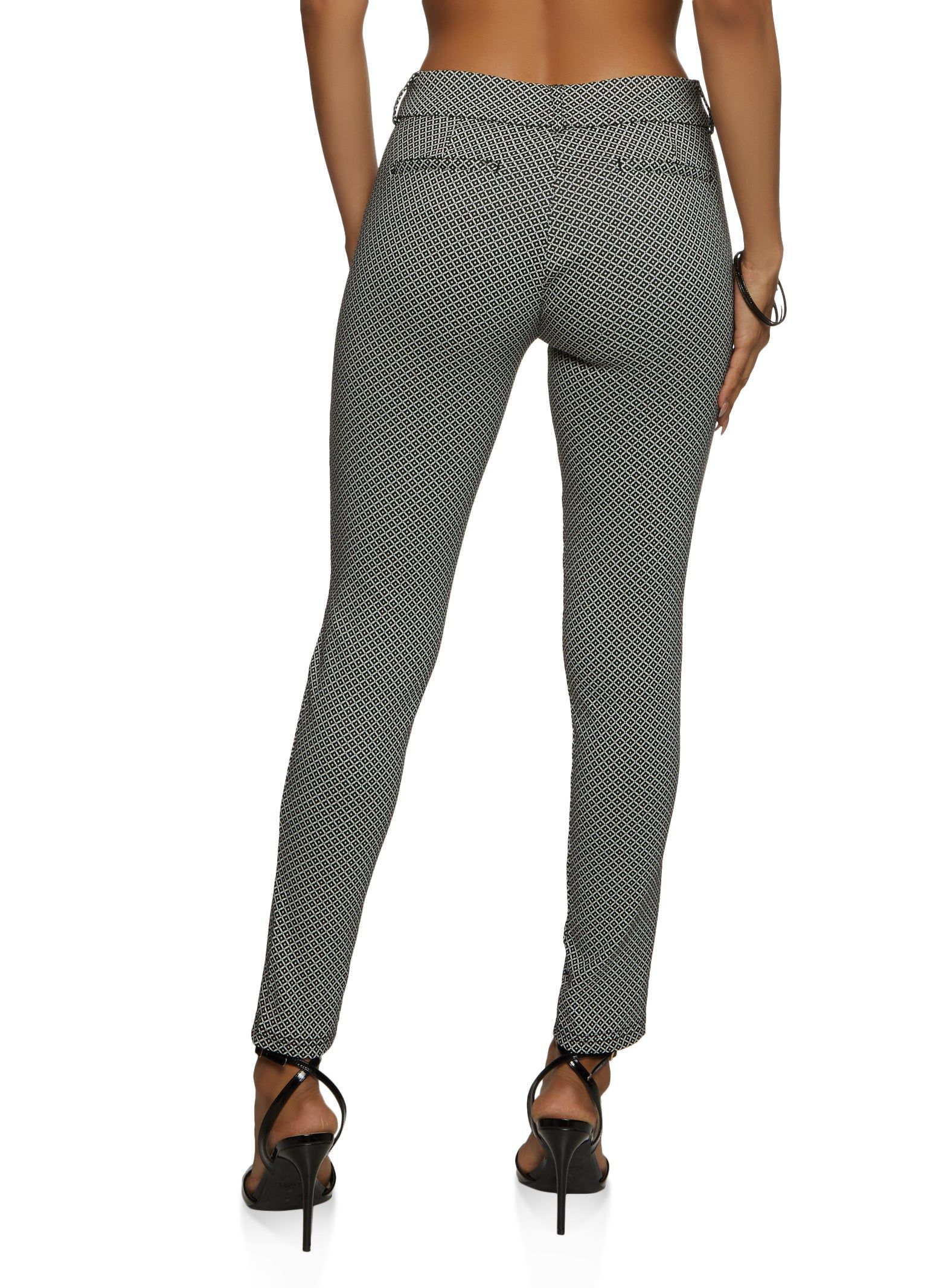 Printed Pattern Skinny Dress Pants sold by Rainbow product image thumbnail 2