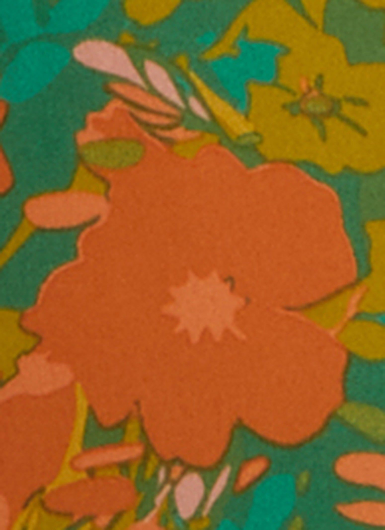 Plus Size Printed Crochet Detail Blouse sold by Rainbow product image thumbnail 3