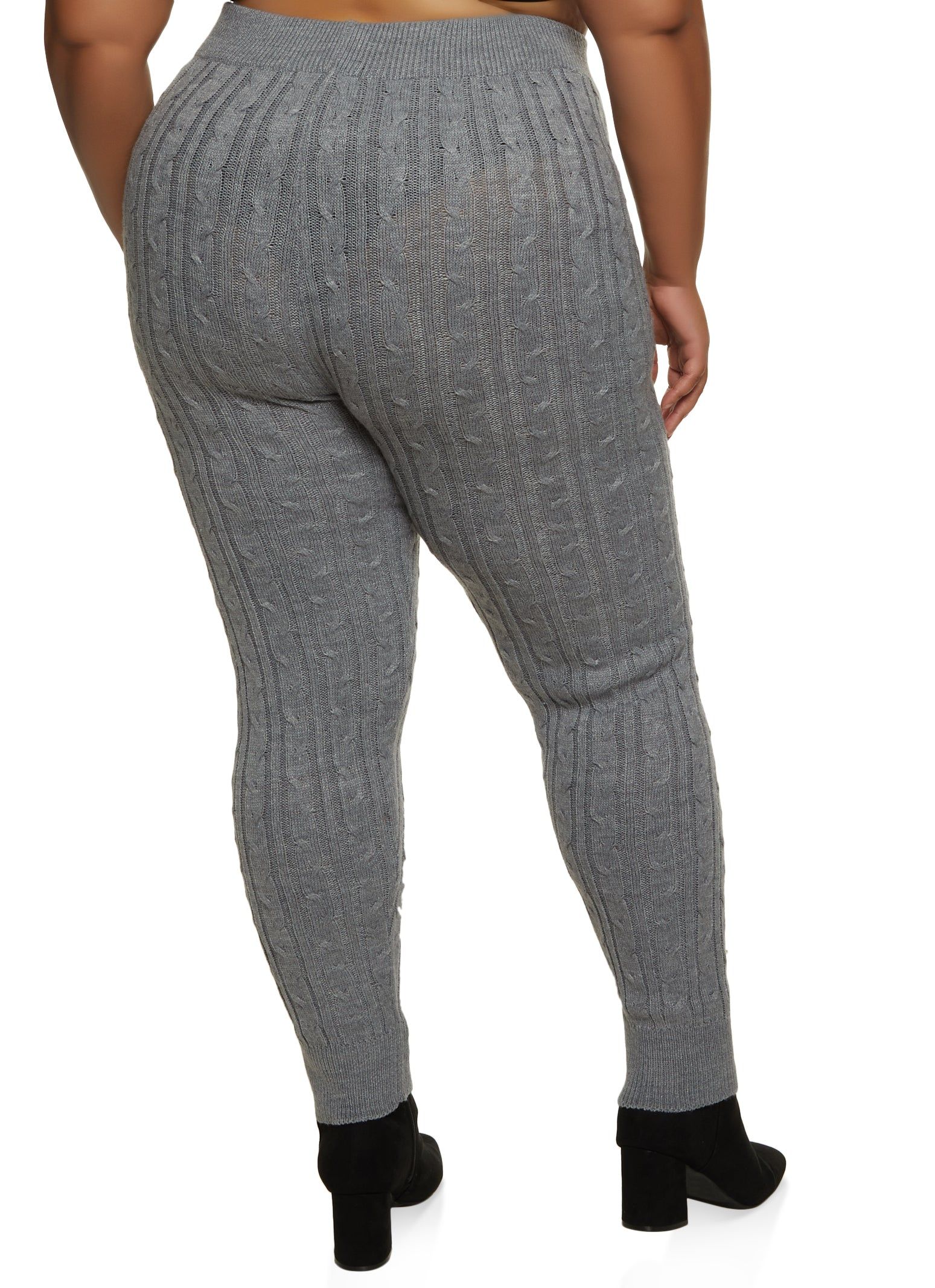 Plus Size Cable Knit Pants sold by Rainbow product image thumbnail 2