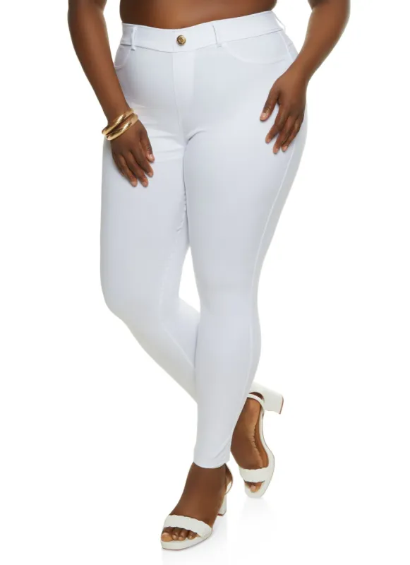 Plus Size Hyper Stretch Pull On Pants sold by Rainbow